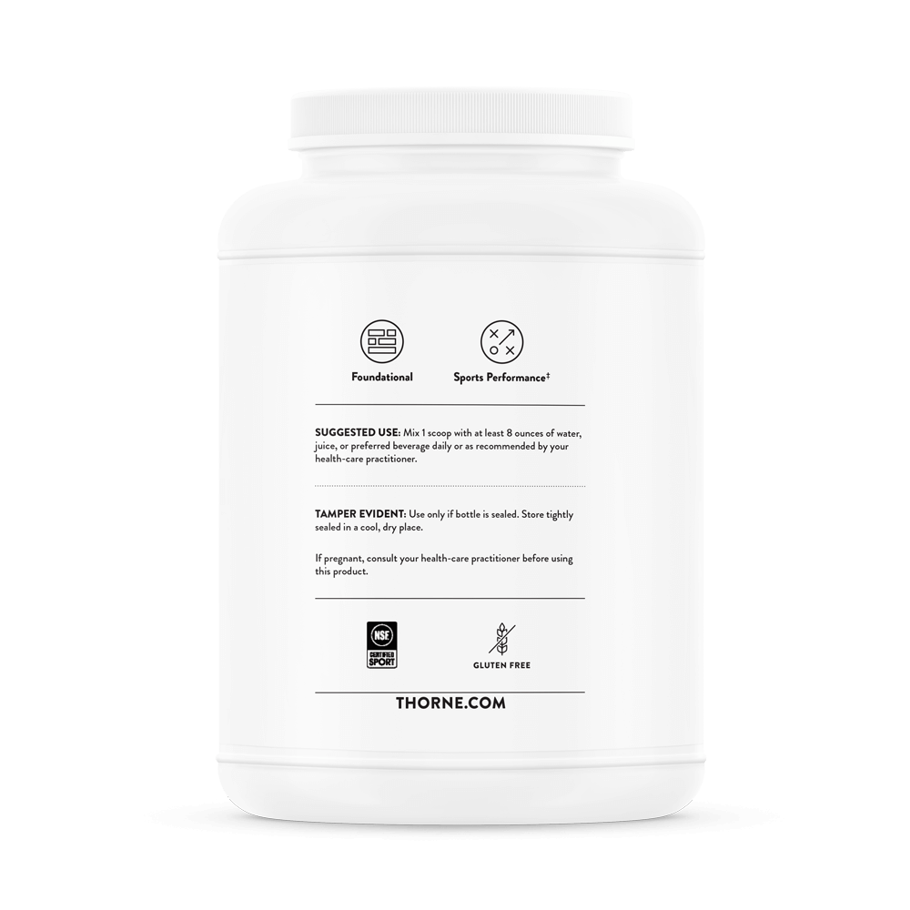 Whey Protein Isolate - Vanilla Flavored label